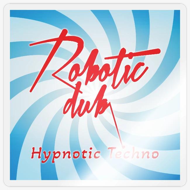 Autocollant Hypnotic Techno